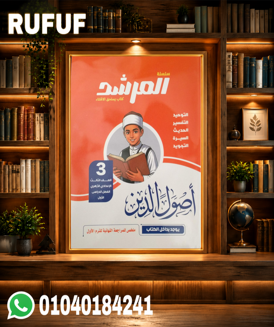 Picsart_26-07-24_17-13-49-620 المرشد أصول دين ثالثة أعدادي - الصورة 1