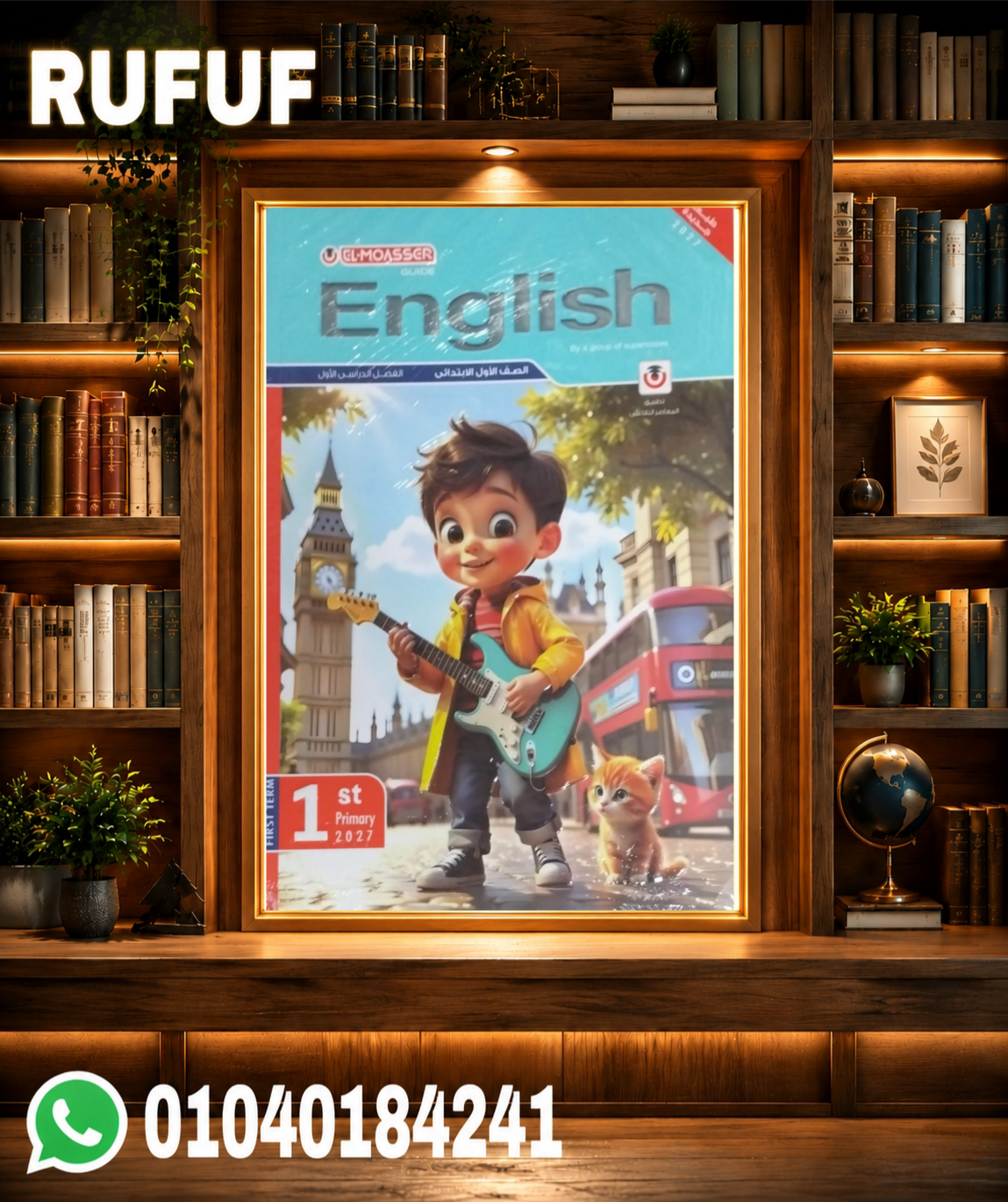 Picsart_26-07-18_00-10-42-410 المعاصر انجليزى أولى ابتدائي - الصورة 1