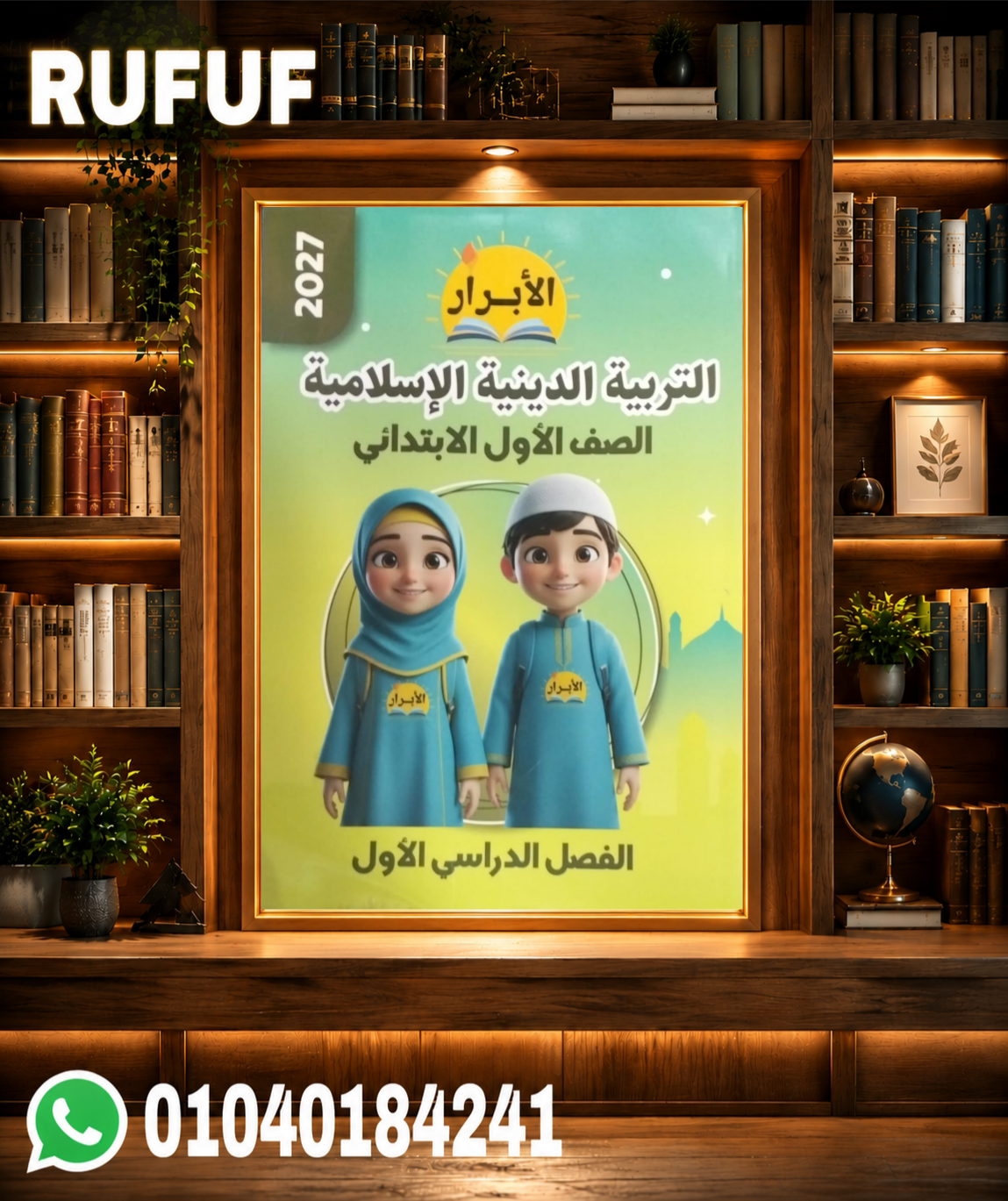 Picsart_26-07-19_00-26-14-895 الابرار التربية الدينية الإسلامية أولي ابتدائي - الصورة 1